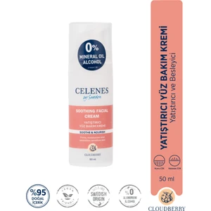 Celenes By Sweden  Yoğun Nemlendirici ve Yatıştırıcı Cloudberry Yüz Kremi Kuru ve Hassas Ciltler 50 ml