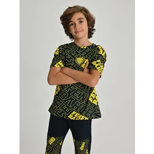 Çocuk Kolej Fenerbahçe Pattern Tshırt