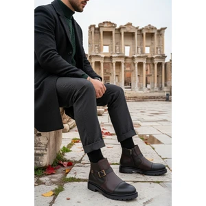 Rodriguez Fermuarlı Kürklü Soğuk Geçirmez Erkek Bot