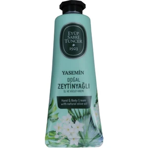 Eyüp Sabri Tuncer Yaseminli El ve Vücut Kremi 50 ml – Doğal Zeytinyağlı, Organik ve Hızlı Emilim Formülü