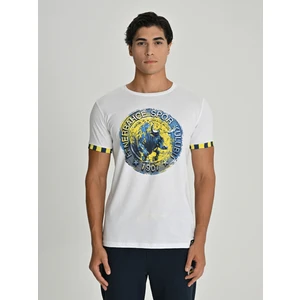 Erkek Trıbun Boğalı Logo Tshırt