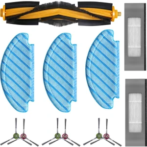 Ecovacs Deebot N10 N10 Plus Robot Vakum Süpürge Ana Yan Fırça Hepa Filtre Mop Bezi Yedek Parçalar (Yurt Dışından)