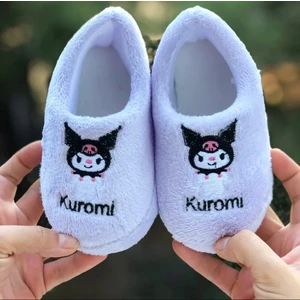 Kız Çocuk Kuromi Panduf Anaokulu Ev Kreş Ayakkabısı