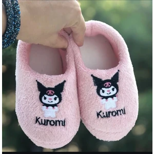 Kız Çocuk Kuromi Panduf Anaokulu Ev Kreş Ayakkabısı