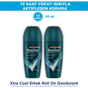 Men Üstün Koruma Erkek Roll On Deodorant Xtra Cool 50 ml x2