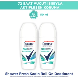 Üstün Koruma Kadın Roll On Deodorant Shower Fresh 50 ml x2