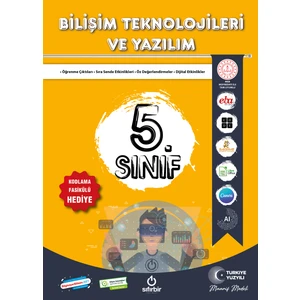 Sıfırbir Yayınları 5. Sınıf Bilişim Teknolojileri ve Yazılım