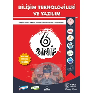 Sıfırbir Yayınları Bilişim Teknolojileri ve Yazılım 6.sınıf