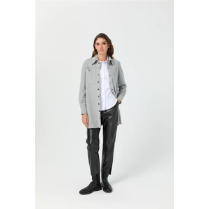 Yumuşak Dokunuşlu Ceket  Gri