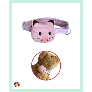 Elar Aksesuar Peluş Figürlü Kedi Boyun Tasması – Ayarlanabilir, Güvenli ve Şirin Desenli Yaka