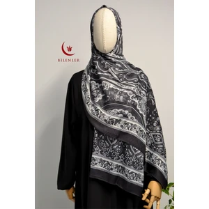 Etnik Desenli Pamuklu Şal – 70X190 cm