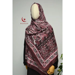 Etnik Desenli Pamuklu Şal – 70X190 cm