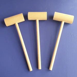 Pinyata Çikolata Tokmağı Ahşap Tokmak 5 Adet