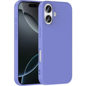Case 4u Apple iPhone 17 Uyumlu Kılıf Kamera Korumalı Içi Kadife Logosuz Mara Lansman Silinebilir Kılıf Lila