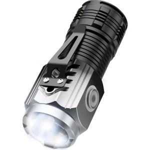 House Pratik HP81 Şarjlı 3 Modlu 400 Mah 150 Lümen El Feneri Siyah