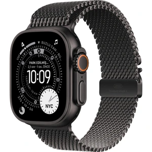 Watch Ultra 3 Gps + Cellular, 49 mm Siyah Titanyum Kasa ve Siyah titanyum Milano loop - Büyük boy