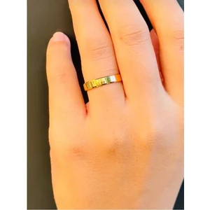 14 Ayar Altın Lazer Kesim Alyans
