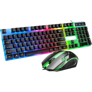 Bgrgkms Gaming Aydınlatmalı Klavye + Mouse Q Set