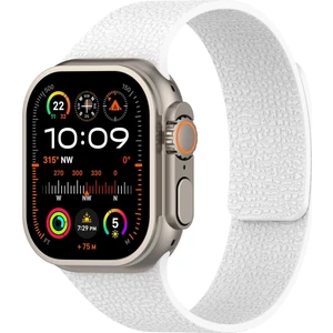 Apple Watch Seri 2 3 4 5 6 7 8 Se Ultra Uyumlu 38 40 41 mm Uyumlu Manyetik Esnek Silikon Kordon