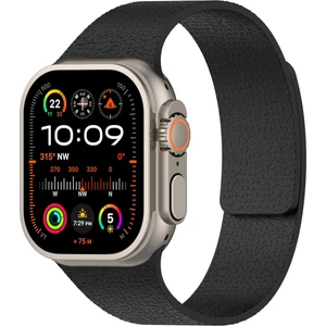 Apple Watch Seri 2 3 4 5 6 7 8 Se Ultra Uyumlu 38 40 41 mm Uyumlu Manyetik Esnek Silikon Kordon
