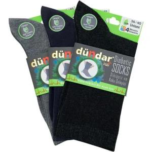 Erkek Diyabetik Şeker Bambu Çorap 6'lı