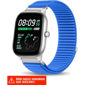 Amazfit Gts / Gts 2 / Gts 2e / Gts 2mini / Gt S3 / Gt S4 Mini Uyumlu Spor Cırtlı Kordon 20MM