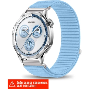 Huawei Honor Magic / Magic 2 / Honor Gs Pro / Gs Uyumlu Spor Cırtlı Metal Tokalı Kordon 22MM