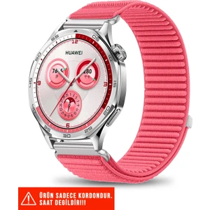 Huawei Honor Magic / Magic 2 / Honor Gs Pro / Gs Uyumlu Spor Cırtlı Metal Tokalı Kordon 22MM