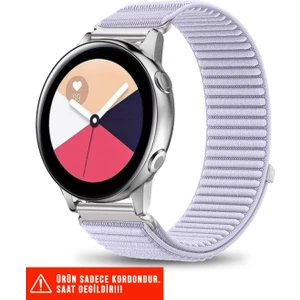 Samsung Galaxy Watch Active / Galaxy Watch Active 2 40 44MM Uyumlu Spor Cırtlı Kordon 20MM