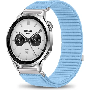 Amazfit Pace / Gtr 2 / Gtr 2e / Gtr 3 / Gtr 3 Pro / Gtr 47MM Uyumlu Cırtlı Metal Tokalı Kordon 22MM