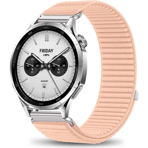 Amazfit Pace / Gtr 2 / Gtr 2e / Gtr 3 / Gtr 3 Pro / Gtr 47MM Uyumlu Cırtlı Metal Tokalı Kordon 22MM