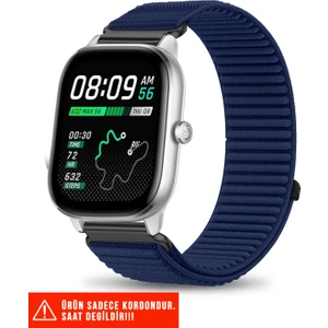 Amazfit Gts / Gts 2 / Gts 2e / Gts 2mini / Gt S3 / Gt S4 Mini Uyumlu Spor Cırtlı Kordon 20MM