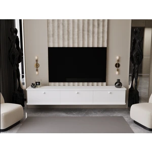 Lunaris Tv Ünitesi - Tv Sehpası 180 cm Duvara Monte %100 Mdf