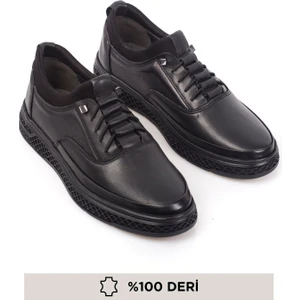 Hakiki Deri, Bağcıksız, Iç Dış Deri Erkek Ayakkabı
