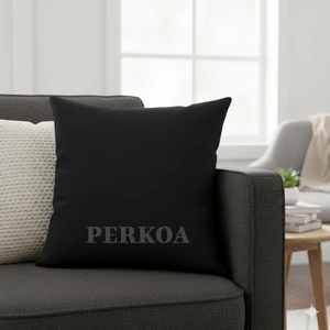 Polyester Kırlent Kılıfı Dolgulu 40X40 cm — Fermuarlı, Makinede Yıkanabilir, Renk Solmaz Yumuşak Doku, Dayanıklı, Iç Dolgu Dahil