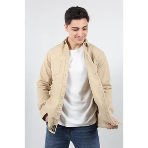 16176 Lyc Çift Cepli Kapaklı Çıtçıtlı Gömlek