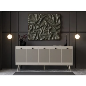 Melura Konsol 180 cm %100 Mdf Lake Ahşap Ayaklı