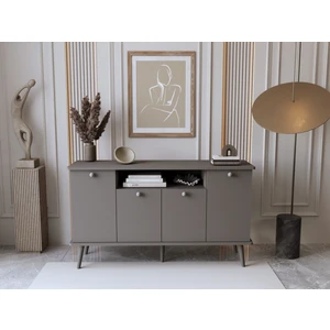Lunaris Konsol 120 cm %100 Mdf Lake Ahşap Ayaklı