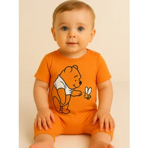 Ayı Baskılı Yazlık Tulum 0 - 6 Ay