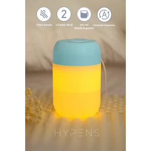 Gece Lambalı LED Hava - Oda- Araç Nemlendirici Buhar Makinesi Sessiz Aroma Difüzör Çok Fonksiyonlu