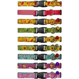 Desenli Zilli Kedi Tasması