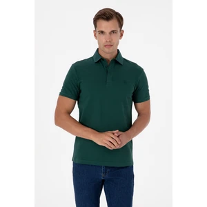 U.s. Polo Assn. Erkek Koyu Yeşil Tişört Basic 50306015-VR079