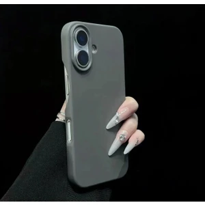 iPhone 17 Kılıf Içi Süet Kadife Dışı Soft Pürüssüz Yumuşak His Esnek Liquid Leke Tutmaz Slim Kalıp