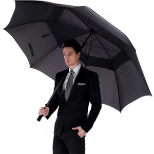 Çift Katmanlı Fiber Gövdeli Lüx Protokol Şemsiye 136 cm