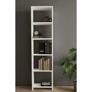 Asya 5 Raflı Geniş Kitaplık