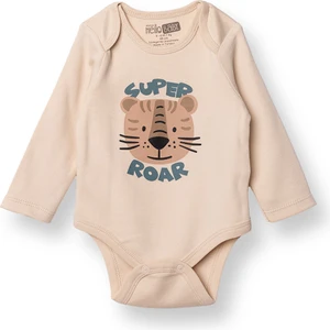 Hellobaby Erkek Bebek Uzun Kol Body Interlok Zarf Yaka