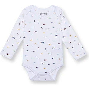 Erkek Bebek Uzun Kol Body Çıtçıtlı Zarf Yaka