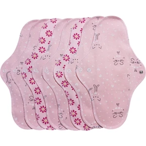 Doğal Yıkanabilir Kadın Pedi 8'li Gece Ekstra Konforlu Kokusuz Kullanım