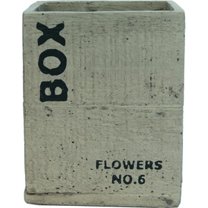 Clota Saksı 3 Kahverengi