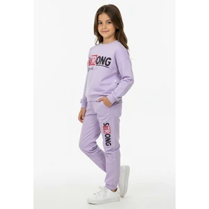 Strong Motif Kız Çocuk Eşofman MNK0625